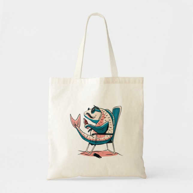 Bolsa Tote Avô Carp (Frente)