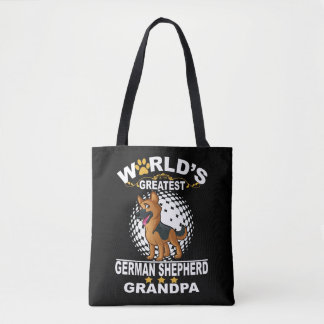 Bolsa Tote Avô do Grande German shepherd do Mundo