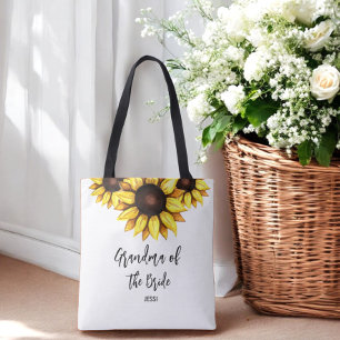 Bolsa Tote Avó Girassol da Noiva Casamento
