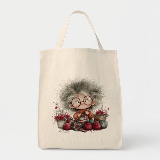 Bolsa Tote Avó Maluca (Frente)