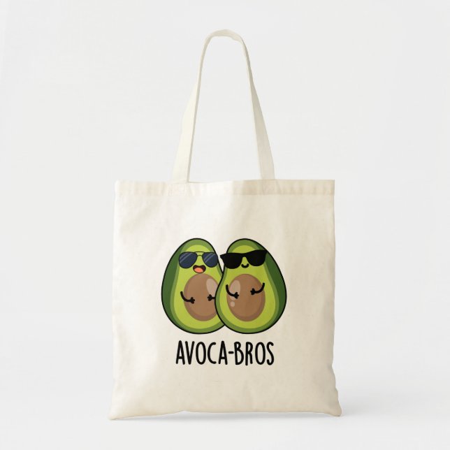 Bolsa Tote Avoca-bros Funny Avocado Pun (Frente)