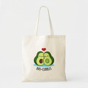 Bolsa Tote Avocudles Funny Avocado Casal Pun