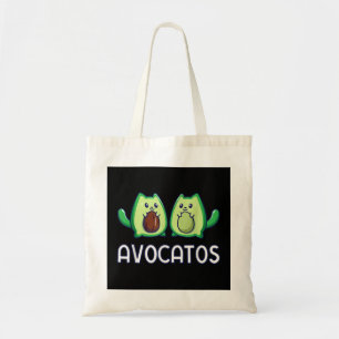 Bolsa Tote Avogato Avocado Cat Vegan