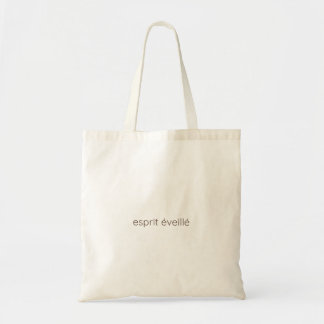 Bolsa Tote Awakened Mind – Minimalist Cotton Tote Bag