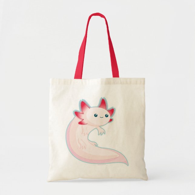 Bolsa Tote Axolotl (Frente)