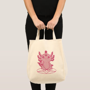 Bolsa Tote Axolotl Baphomet Pagan