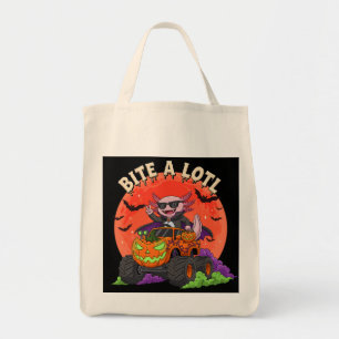 Bolsa Tote Axolotl Vampire Halloween Monster Candy