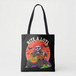 Bolsa Tote Axolotl Vampire Halloween Monster Candy