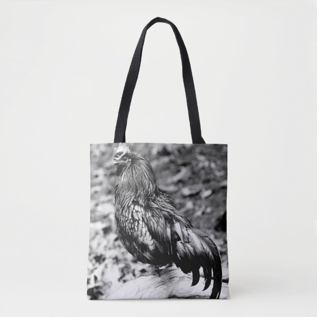 Bolsa Tote Ayam Cemani mono (Frente)
