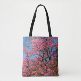 Bolsa Tote Azaleas cor-de-rosa bonito Floral