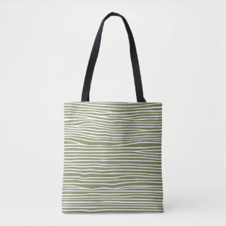 Bolsa Tote Azeite moderna com abstrato