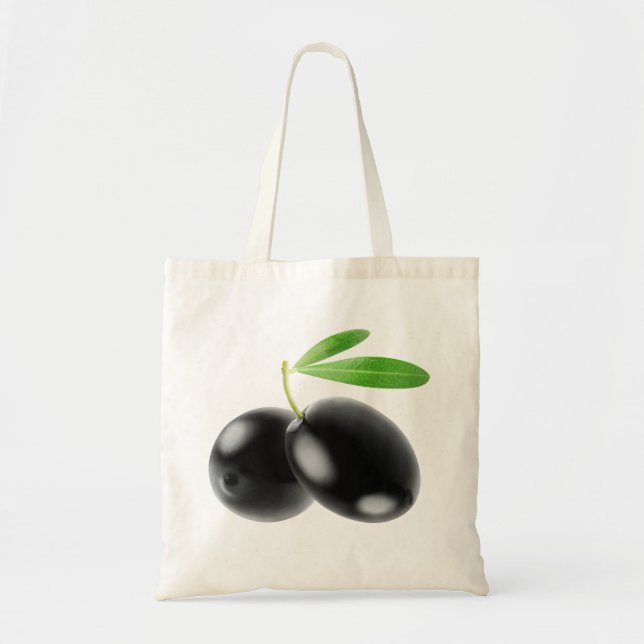 Bolsa Tote Azeitona negra (Frente)