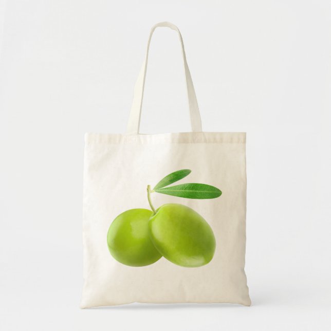 Bolsa Tote Azeitona verde (Frente)