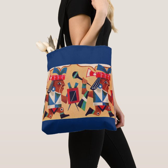 Bolsa Tote Aztec Astecas (Close Up)