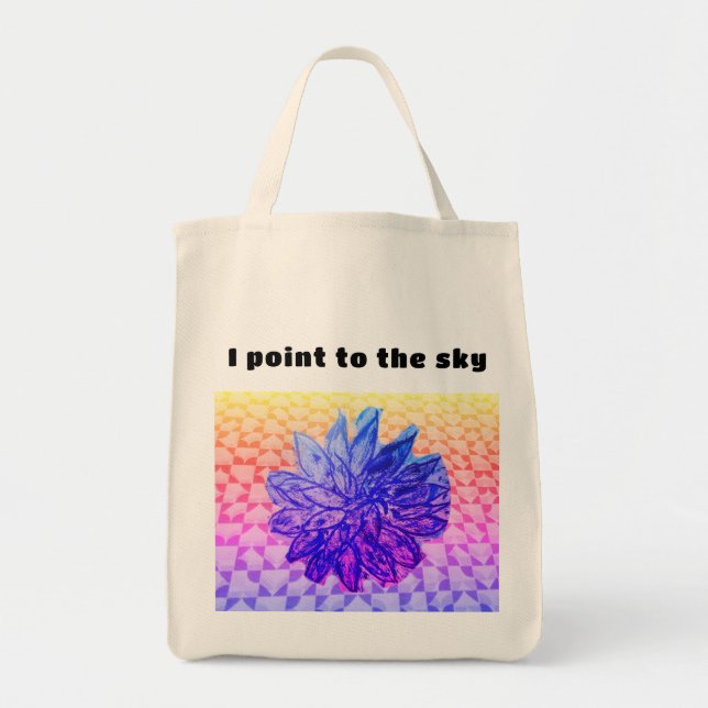 Bolsa Tote Azul (Frente)