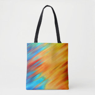 Bolsa Tote Azul-Abstrato azul-colorido