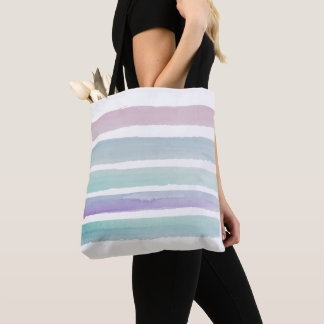 Bolsa Tote Azul-Cor-de-água Roxo-Alfa Moderna