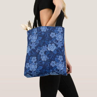 Bolsa Tote azul-escuro