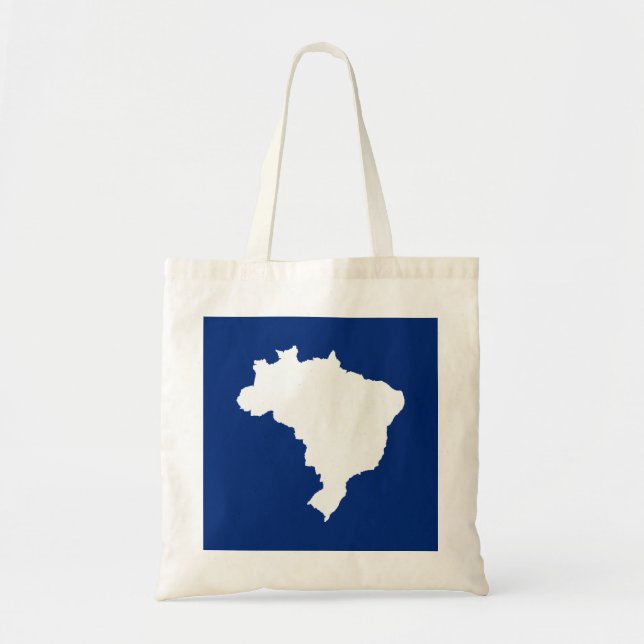 Bolsa Tote Azul Festivo Brasil (Frente)