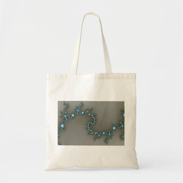 Bolsa Tote Azul - Fractal (Frente)