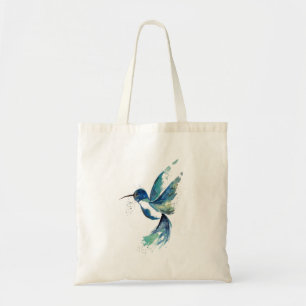 Bolsa Tote Azul, Hummingbird