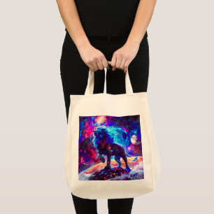 Bolsa Tote Azul-ião-Galáxia