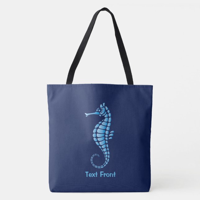 Bolsa Tote Azul-marinho (Frente)