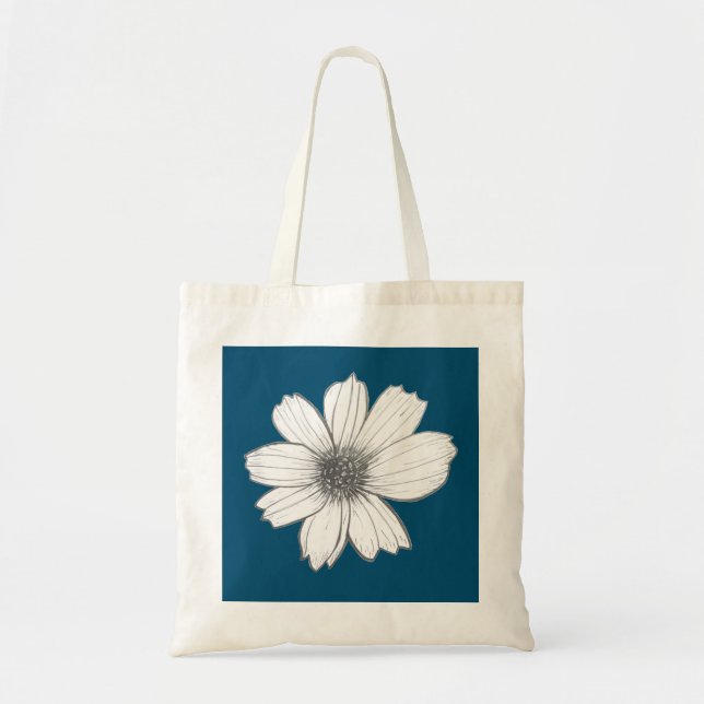 Bolsa Tote Azul-teal-design (Frente)