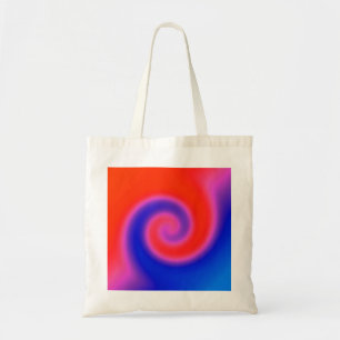 Bolsa Tote Azul vermelho giratório