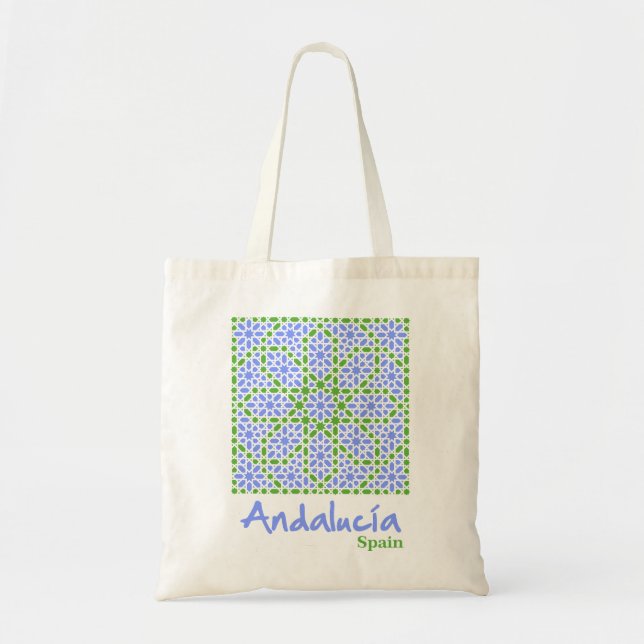 Bolsa Tote Azulejos Andaluzes 7 (Frente)