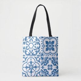Bolsa Tote Azulejos azuis portugueses 2