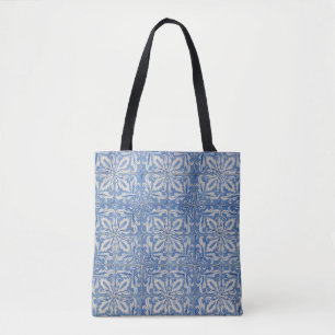 Bolsa Tote Azulejos Portugueses Azulejos Azul Branco