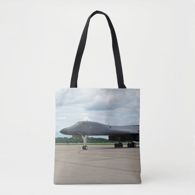 Bolsa Tote B-1B Lancer Bomber em Terra (Frente)