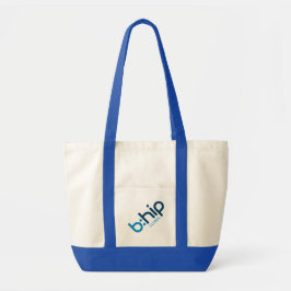 Bolsa Tote b:hip sacola de lona com bolso frontal