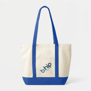 Bolsa Tote b:hip sacola de lona com bolso frontal
