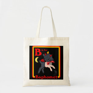Bolsa Tote B para Baphomet Satanic Cute Devil Retro Vintage S