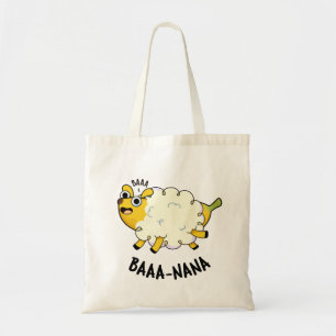 Bolsa Tote Baa-nana Funny Banana Pun