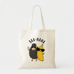 Bolsa Tote Baa-nana Funny Banana Puns