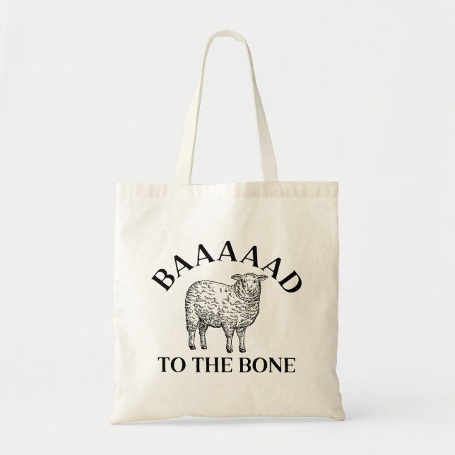 Bolsa Tote Baaaaad Para O Osso (Frente)