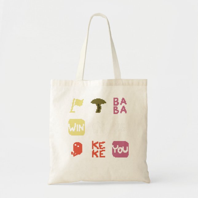 Bolsa Tote Baba é a sua camisa Design Clássica de Grade (Frente)