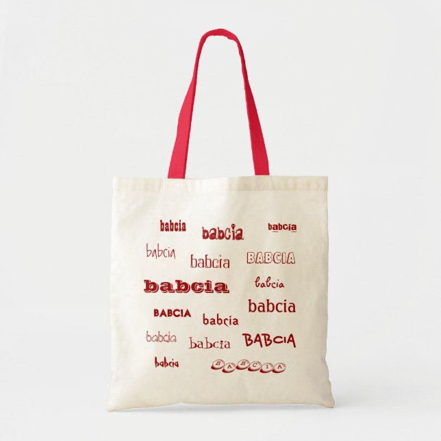 Bolsa Tote babcia (Frente)