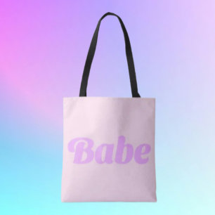 Bolsa Tote BABE Statement –Carregue-a Como Se Foss