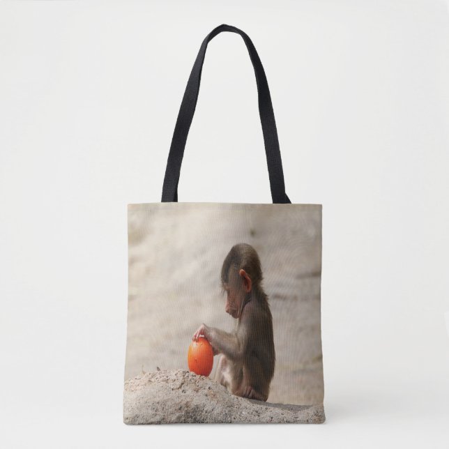 Bolsa Tote Baboon Baby (Frente)
