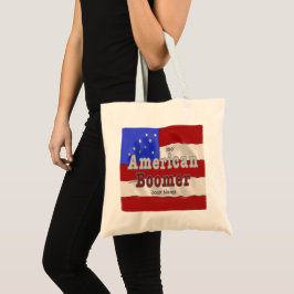 Bolsa Tote Baby Boomer custom name   