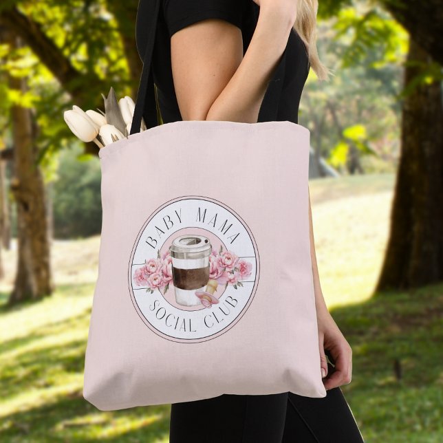 Bolsa Tote Baby Mama Social Club Pink (Criador carregado)