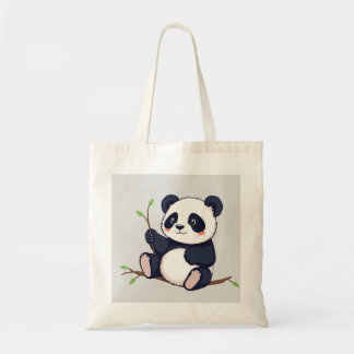Bolsa Tote Baby Panda Tote Bag