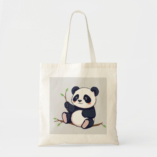 Bolsa Tote Baby Panda Tote Bag (Frente)