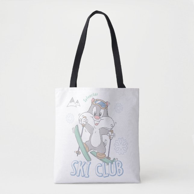Bolsa Tote Baby SYLVESTER™ Ski Club (Frente)