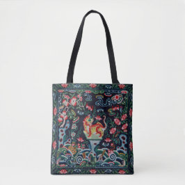 Bolsa Tote Baby Tiger da Dinastia Qing