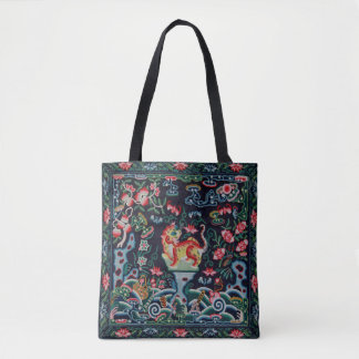 Bolsa Tote Baby Tiger da Dinastia Qing